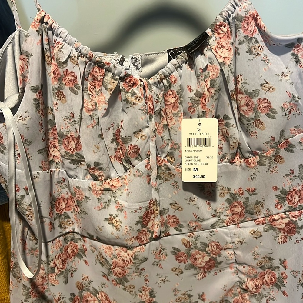 Midi floral dress
